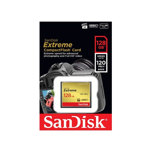 SanDisk Compact Flash Extreme 128GB