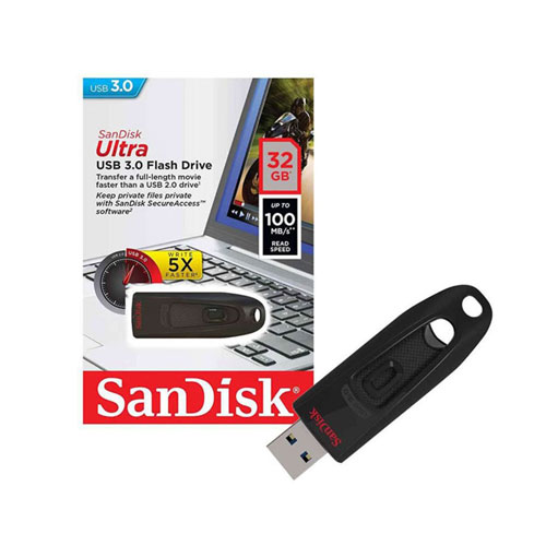 SanDisk Ultra USB stik 3.0 100 MB/s